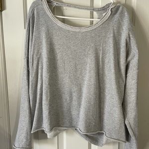 Aerie cross back sweatshirt